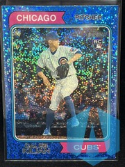 2023 Topps Heritage CALEB KILIAN  #92 Rookie RC Blue Speckle SP Cubs